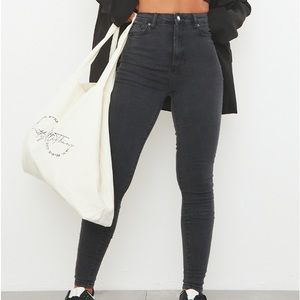 Pretty Little Things high rise skinny jeans